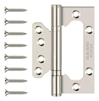 Bisagra Mariposa Flap Doble Rulemán Reforzada 3mm Acero