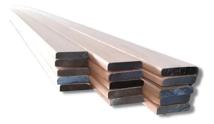 Kit Contramarcos Eucaliptus Sin Nudos 43x10x240 Pack X 5 Natural