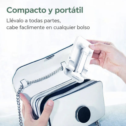 Soporte Plegable Para Celular De Escritorio Ajustable Blanco