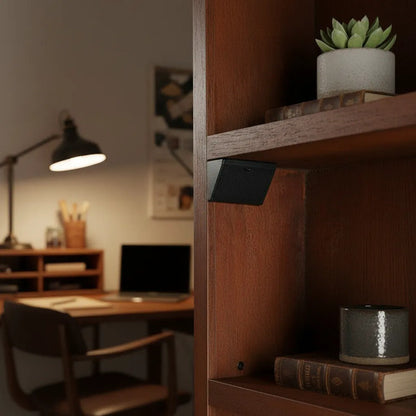 Escuadra Plástica Refuerzo Para Muebles Pack 10 Unidades Negro