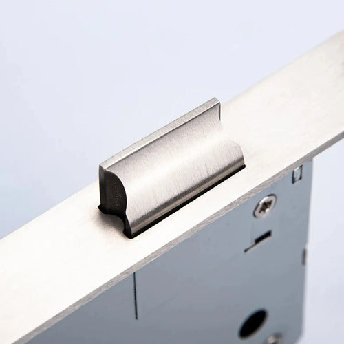 Cerradura Alta Gama En Acero Con Cilíndro Perilla 70mm Acero