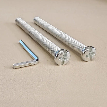 Set De Tornillos Extensores Para Manijón O Barral De Acero 85mm
