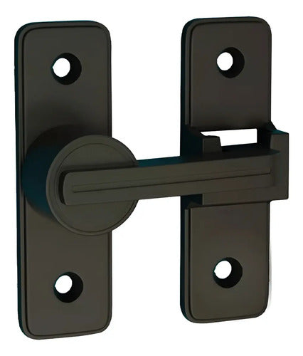 Pasador 180 Grados Reversible Negro Tipo Granero