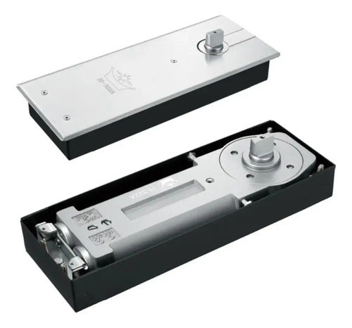 Caja De Freno Con Zócalos Y Cerradura Para Puerta Blindex