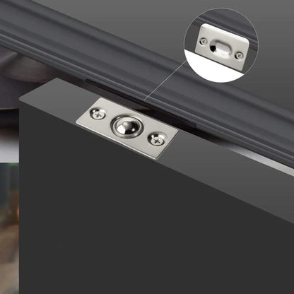 Retén De Bola Para Puerta Vaivén Acero Inoxidable