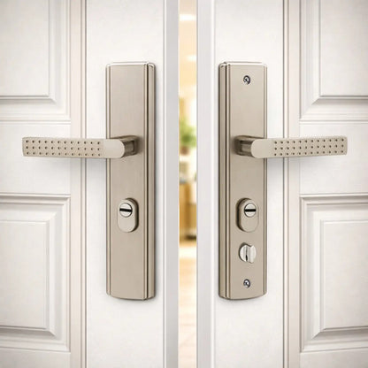 Frente Universal Con Manijas Para Puertas De Chapa Blindadas Opal