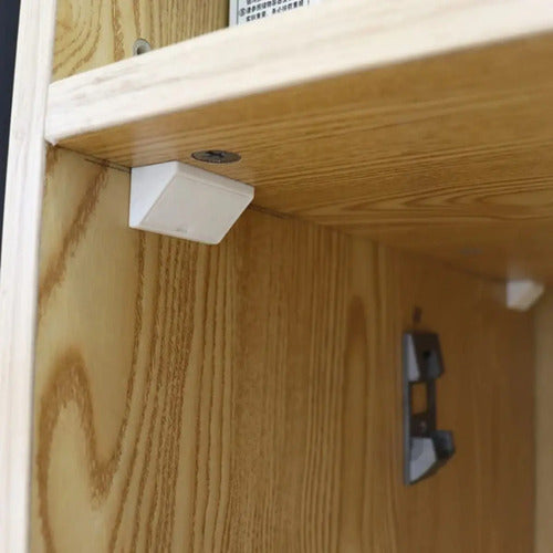 Escuadra Plástica Refuerzo Para Muebles Pack 10 Unidades Blanco