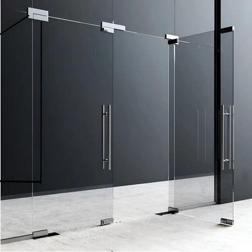 Set De Zócalos Para Puerta Blindex Comercial O Residencial