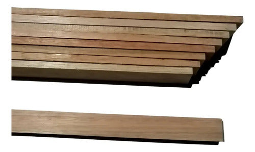 Contramarco Eucaliptus Sin Nudos 43x10x240 Natural