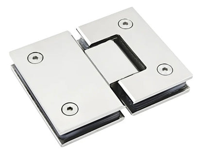 Bisagra Blindex 180 Grados Mampara Vidrio 6 A 12mm Cromado