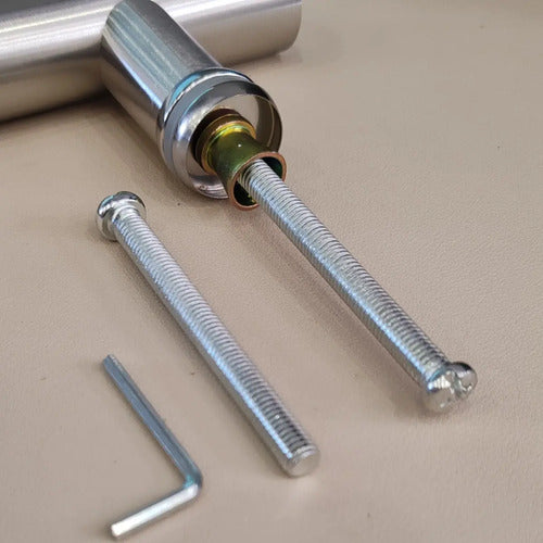 Set De Tornillos Extensores Para Manijón O Barral De Acero 105mm
