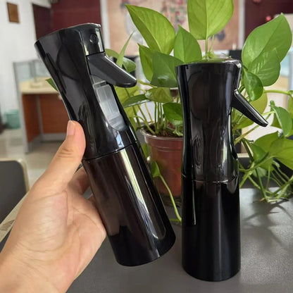 Juego De Cepillos Con Atomizador Para Peinados Profesionales Negro