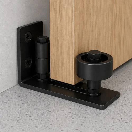 Guía De Piso Ajustable Para Puerta Corrediza Tipo Granero