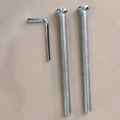 Set De Tornillos Extensores Para Manijón O Barral De Acero 105mm