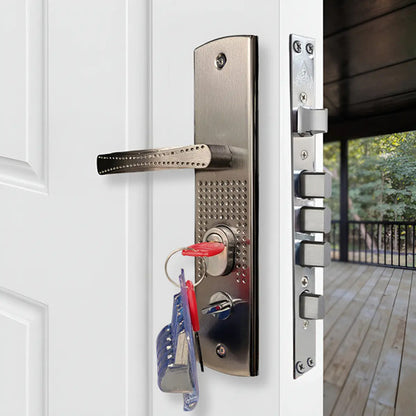 Kit Cerradura Multianclaje Para Puertas De Chapa Blindadas Puerta Izquierda