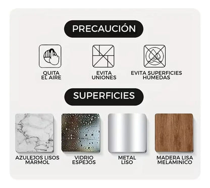 Pack 5 Ganchos Dobles Adhesivos Pared Ideal Organizar Hogar Blanco