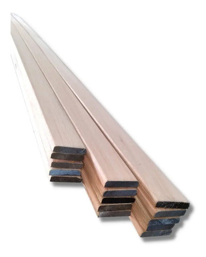 Contramarco Eucaliptus Sin Nudos 43x10x240 Natural