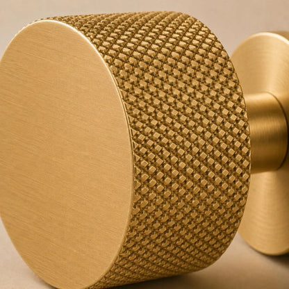 Tirador Perilla Macizo Dorado Para Cajón Puerta Mueble Dorado Oscuro Evans
