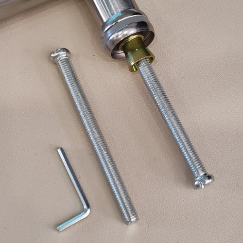 Set De Tornillos Extensores Para Manijón O Barral De Acero 105mm