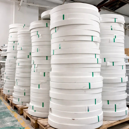 Canto Abs Melaminico 45x0,60 Blanco Rollo De 100 Metros