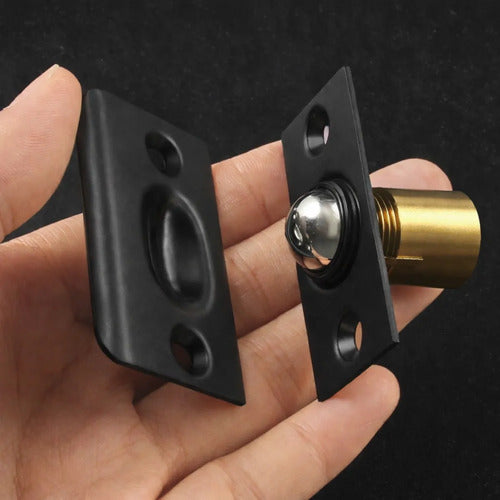 Retén De Bola Para Puerta Vaivén En Acero Inoxidable