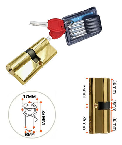 Kit Cerradura Multianclaje Para Puertas De Chapa Blindadas Puerta Izquierda