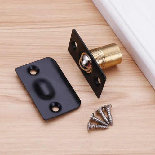 Retén De Bola Para Puerta Vaivén En Acero Inoxidable