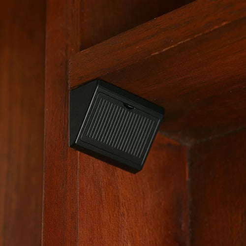Escuadra Plástica Refuerzo Para Muebles Pack 10 Unidades Negro