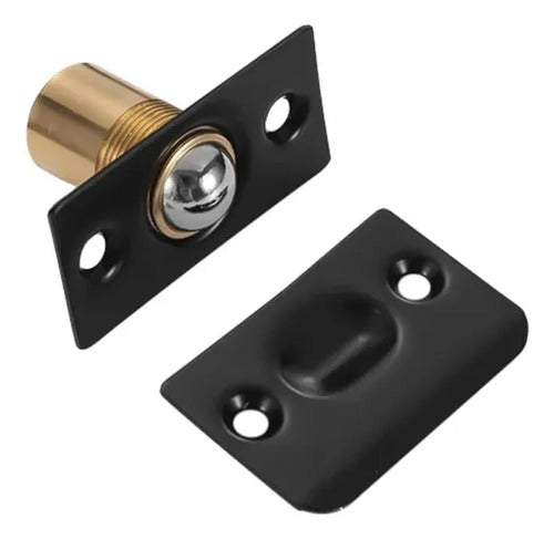 Retén De Bola Para Puerta Vaivén En Acero Inoxidable